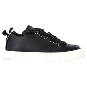 Giuseppe Zanotti Blabber Low-Top Sneakers in Black Leather