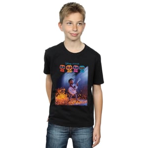 Disney Jongens Coco Miguel Gitaarspel T-shirt (Zwart)