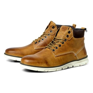 Jack & Jones Sneakers Jfw Tubar Leather Bruin