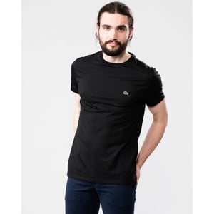 Lacoste Mens Crew Neck Pima Cotton Jersey T-shirt