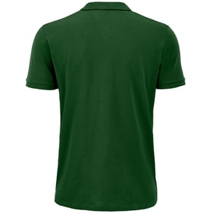 SOLS Heren Planet Pique Organisch Poloshirt (Fles groen)