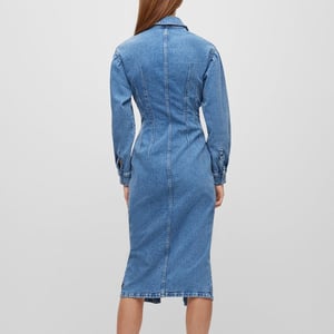 Women's Hugo Boss Gesina Denim Dress in Blue