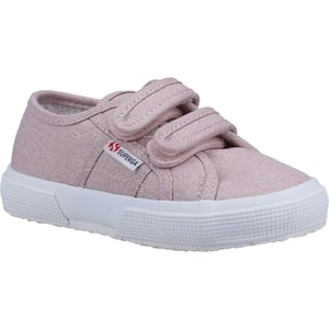 Superga 2750 Kids Straps Glitter Canvas Childrens Unisex Summer