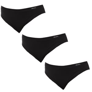 Pack-3 Slip met mid taille en binnenvoering 1031184 dames