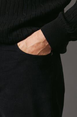 Corduroy Straight Fit 5 Pocket Trouser