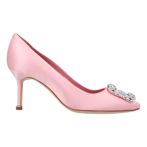 Manolo Blahnik Hangisi 070 Pumps Rosa