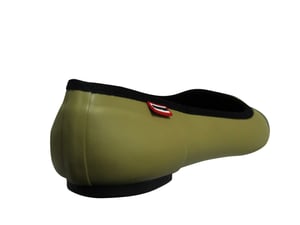 Hunter Origineel Ballet Dames Olijf Schoenen