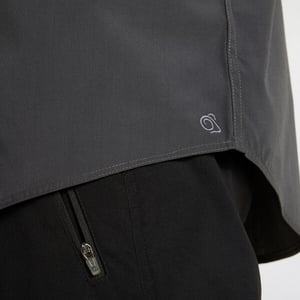 Craghoppers Mens Expert Kiwi Shirt (Carbon Grey)