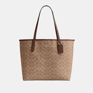 City Tote in Signature Canvas