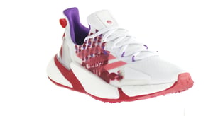 Adidas X9000L4 dam, vita sneakers