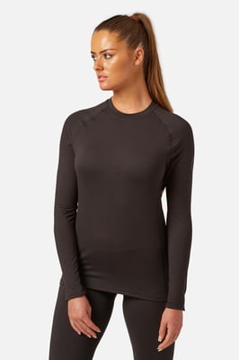 Cozy Crew Neck Baselayer Black