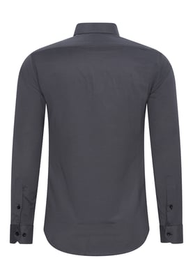Rusty Neal Overhemd Slim Fit Gra