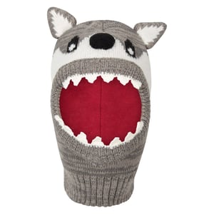 Mountain Warehouse Kinder/Kinder fleece gevoerde bivakmuts (Grijs)