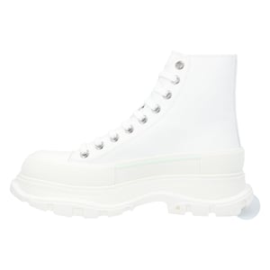 Alexander McQueen Tread Slick Boots 'Vit Graffiti'