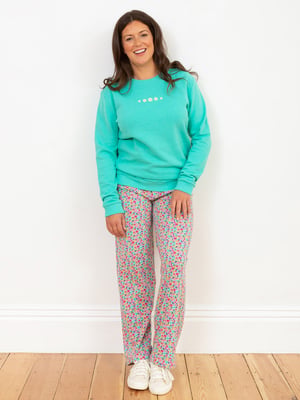Kite Clothing Regis Wide Leg Loungers Petal Perfume