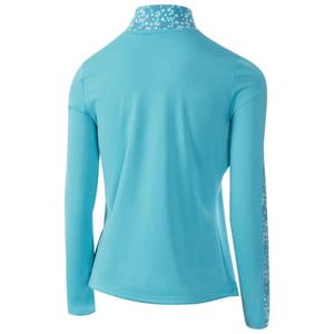 Island Green Womens/Ladies Floral Base Layer Top (Aqua)