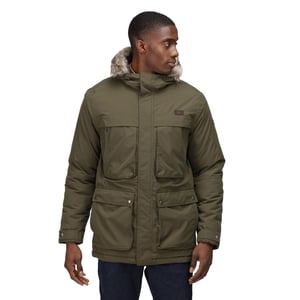 Regatta Mens Volter Waterproof Insulated Parka (Dark Khaki)