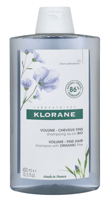 Klorane Volume Shampoo With Organic Flax400 ml.