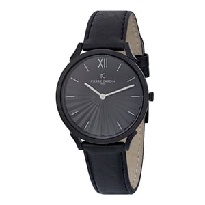 Pierre Cardin Pigalle Plissée Unisex Horloge Zwart CPI.2006