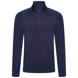 Dare 2B Heren Fuser Core Stretch Half Zip Thermo Top (Nachtelijke Marine)