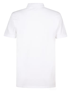 Petrol Industries - Heren Klassieke Polo Dolphin - Wit