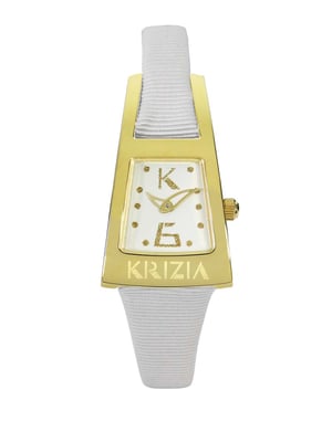 Krizia: Womens White Watch