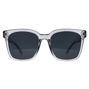 Montana Square Unisex Shiny Clear Grey Grey Polarized MP72