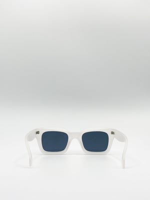 Oversized Matte Clear Frame Cat Eye Sunglasses