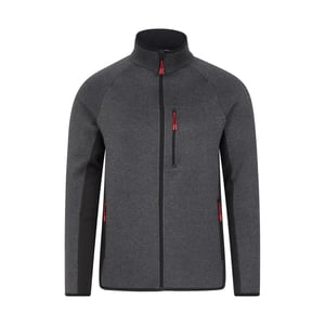 Mountain Warehouse Heren Treston Full Zip Fleecejack (Zwart)