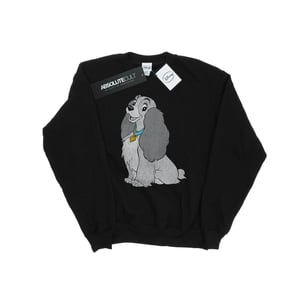 Disney Jongens Lady And The Tramp Klassiek Dames Sweatshirt (Zwart)