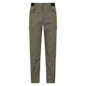 Mountain Warehouse Heren Jungle Trekkingsbroek (Kaki Groen)