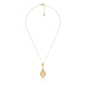 Orphelia Dames 925 Sterling Zilveren Ketting met Hanger - Goud ZH-4517-GOUD