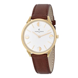Pierre Cardin Pigalle Half Moon Unisex Horloge Bruin CPI.2012