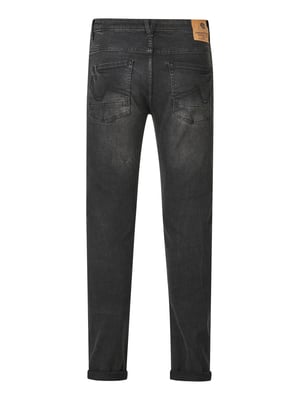 Petrol Industries - Heren Nash Narrow Fit Jeans  - Zwart