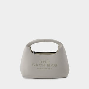 The Mini Sack Bag - Marc Jacobs - Läder - Vit