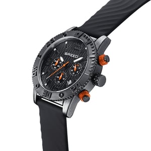 Breed Double Agent Chronograaf Horloge met Datum