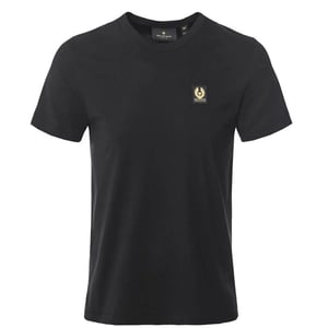 Belstaff Mens Cotton Logo T-shirt Navy