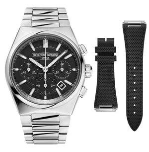 Frédérique Constant Highlife Chronograph Automatic Heren Horloge Zilverkleurig FC-391B4NH6B