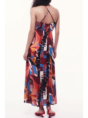 SFERA Abstract Halterneck Dress