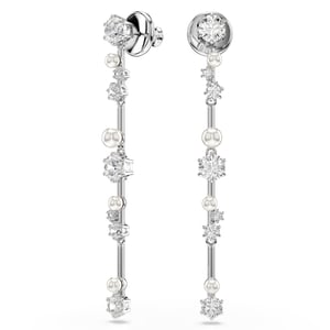 Swarovski 'Constella Bars' Dames Oorbellen van Basismetalen - Zilver 5705614