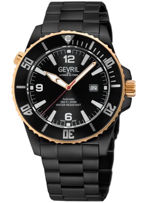 Gevril Canal Street 46604B Swiss Automatic Sellita SW200 Watch