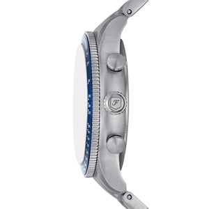 Fossil Sport Tourer Heren Horloge Zilverkleurig FS6047