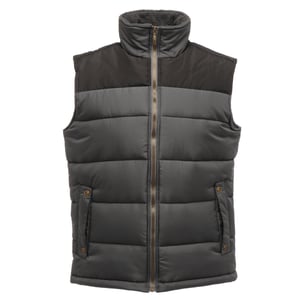 Regatta Heren Standout Altoona Geïsoleerd Bodywarmer Jasje (Afdichting Grijs/Zwart)