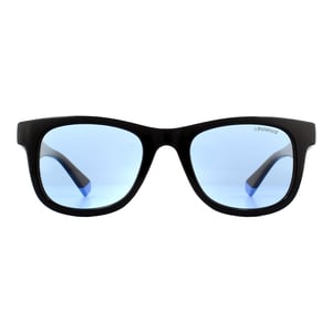 Polaroid Kids Square Kidss Black Blue Blue Polarized Sunglasses