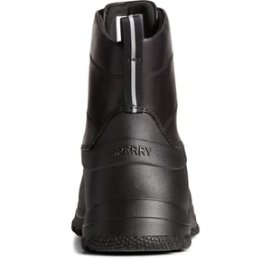 Sperry Duck Float Leather Black Wellington Boots