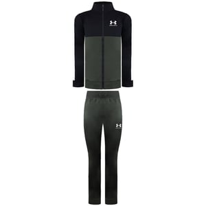 Under Armour CB Knit Kids Groen Trainingspak