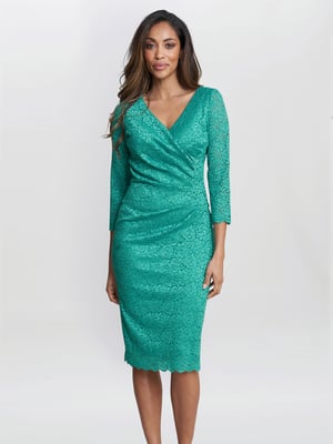 Melody Lace Wrap Dress