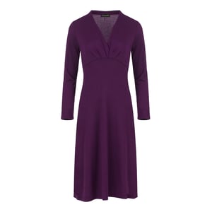 Lange Mouw Empire Lijn Knit Stijl Jurk