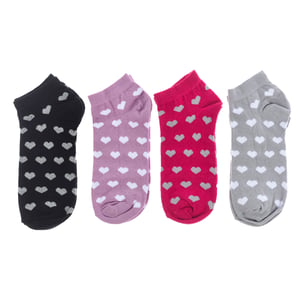 4er-Pack Damen-Söckchen, Damen-Kurzsocken