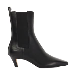 Dune Ladies Odele - Chiselled Toe Kitten Heel Chelsea Ankle Boots